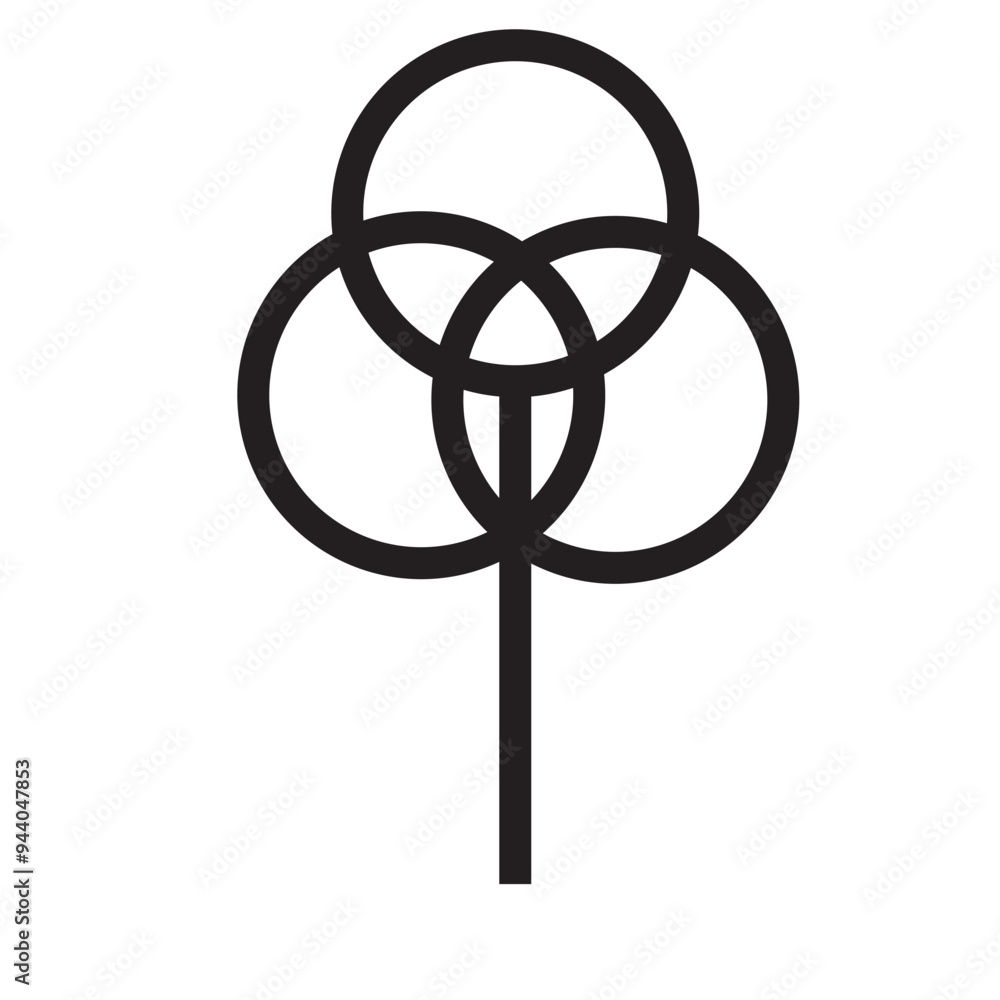 Obraz premium Geometric Tree