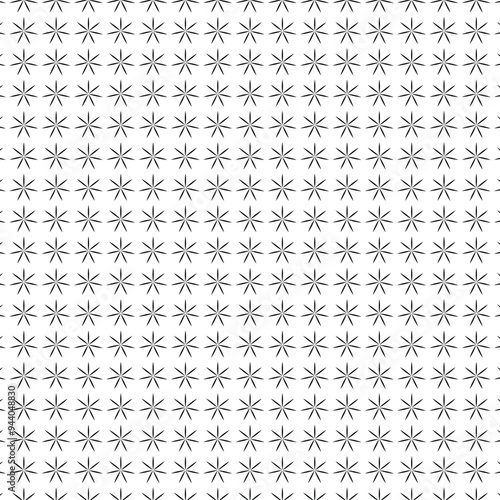 vector pattern with flowers