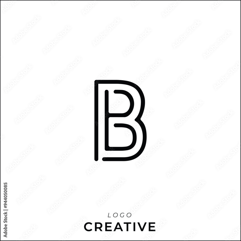 B Creative Latter Logo Design Branding Logo Design. Creative Logo Design. Logo Template. Vector illustration. Modern Design. Monogram Design. Brand Identity Design B Creative Latter Logo Design Branding Logo Design. Creative Logo Design. Logo Template. Vector illustration. Modern Design. Monogram Design. Brand Identity Design