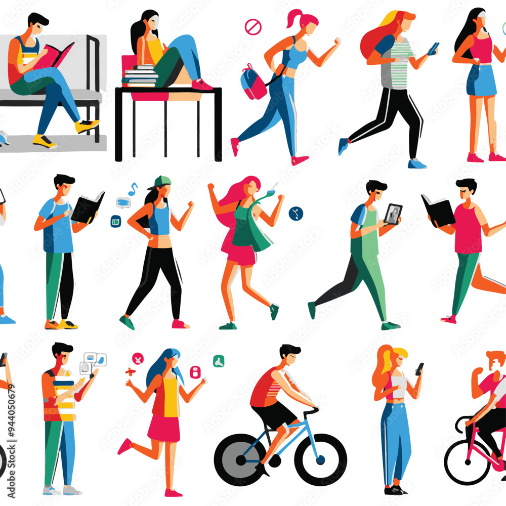 Vector Illustration Set - People in Various Activities
Diverse People Characters in Everyday Activities
Vector People Engaged in Daily Activities
Modern People Characters - Vector Illustrations
Vector Illustration Set - People in Various Activities
Diverse People Characters in Everyday Activities
Vector People Engaged in Daily Activities
Modern People Characters - Vector Illustrations