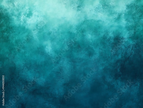 Viridian color. Abstract blue and teal textured background 