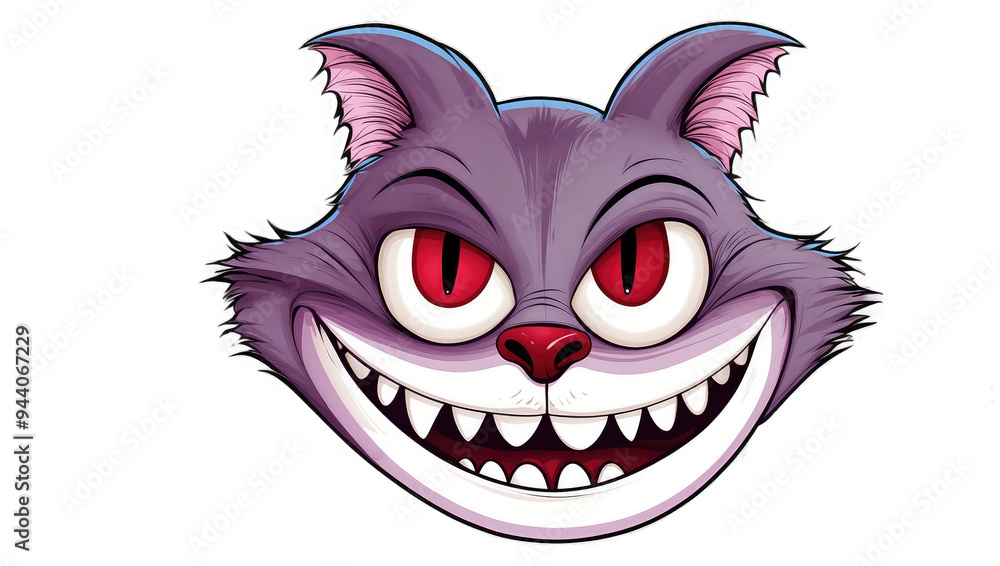 Naklejka premium scary halloween monster