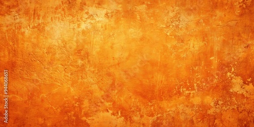 Warmth of Sunset Abstract Orange Watercolor Texture - A fiery blend of orange and gold hues, capturing the essence of a setting