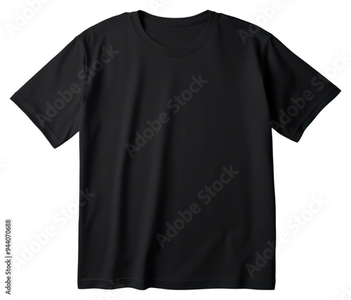 PNG Black t-shirt sleeve white background coathanger.