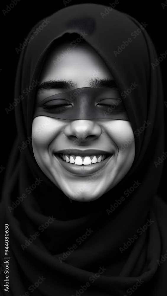 Serene Beauty in Hijab Serene Beauty in Hijab