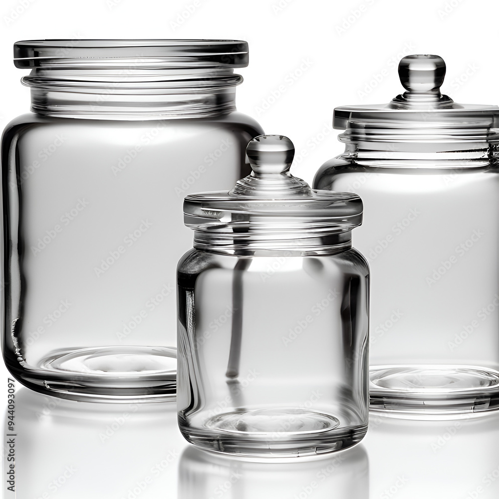 empty glass jars