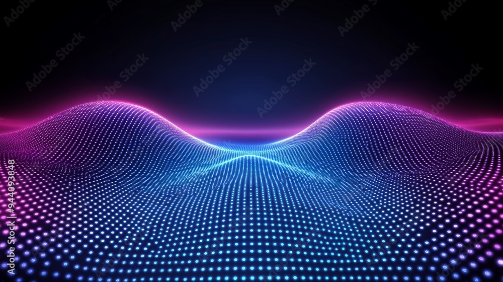 Abstract Neon Dotted Landscape - Digital Art, 3D Render, Glowing Dots, Neon, Abstract, Digital Art, Landscape Abstract Neon Dotted Landscape - Digital Art, 3D Render, Glowing Dots, Neon, Abstract, Digital Art, Landscape