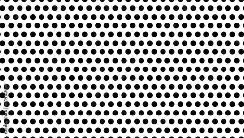 Seamless halftone dots pattern in fill style. Set of Smooth dots Vector illustration spraying on white background. Gradient dots Abstract background of black. Polka dot pattern. Texture Background