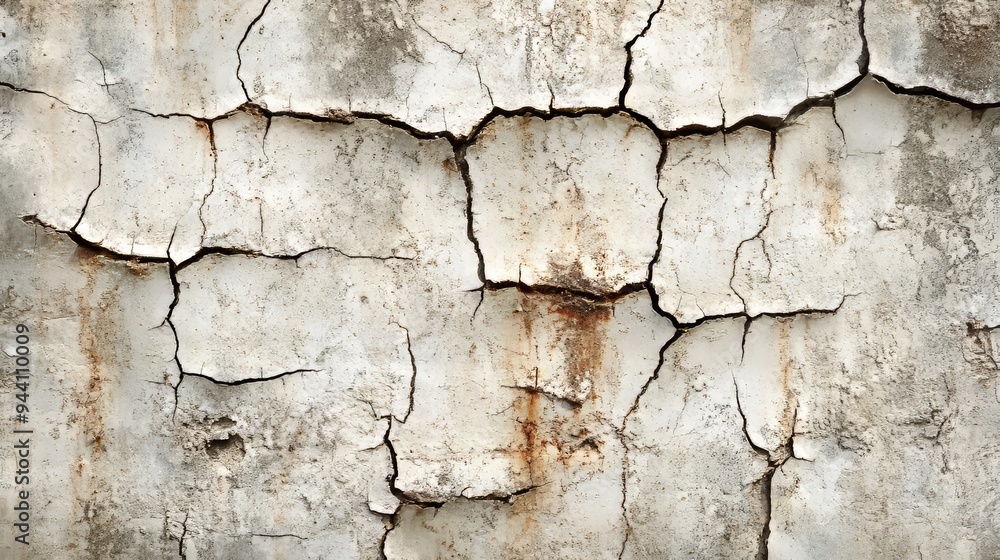 Fototapeta premium Weathered wall surface