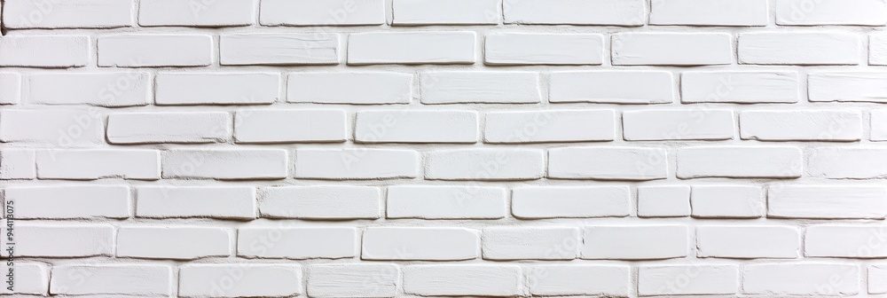 A textured white brick wall with a clean, modern aesthetic. A textured white brick wall with a clean, modern aesthetic.