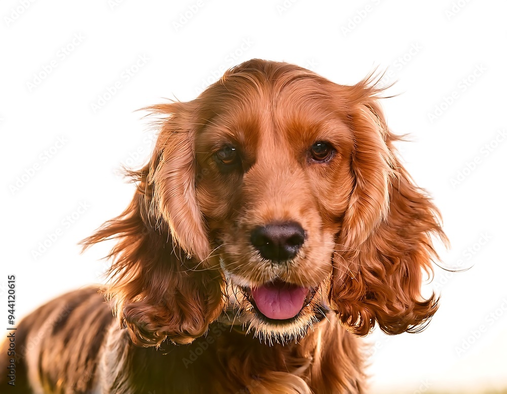 youthful playful english cocker spaniel dog happy active high resolution high details vibrant youthful playful english cocker spaniel dog happy active high resolution high details vibrant
