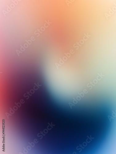 Soft and colorful abstract blurred gradient background