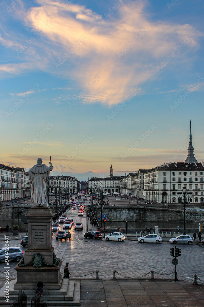 Fototapeta premium notre dame de city