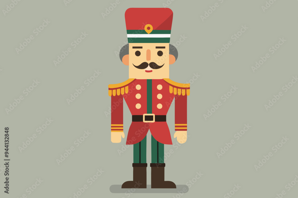 Nutcracker, watercolor clipart illustration with isolated background.
Nutcracker, watercolor clipart illustration with isolated background.