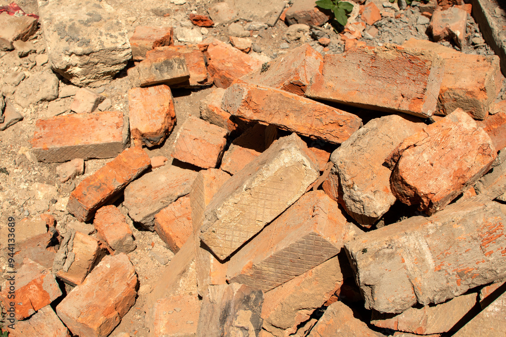 Pile of a bricks Pile of a bricks