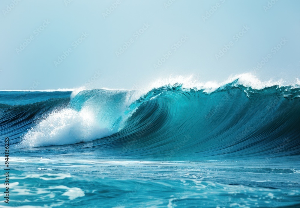 Breaking Wave in Ocean Breaking Wave in Ocean
