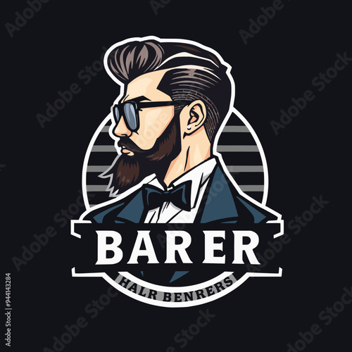 man in a hat barber