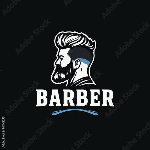 skull and crossbones, barber vector