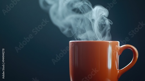 Steam Rising from a Mug of Hot Beverage