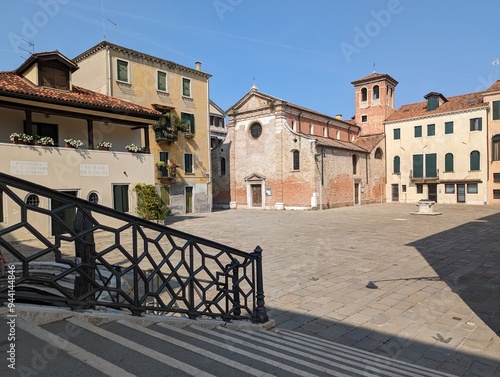 A quarter of Santa Croce, Venice, Italy