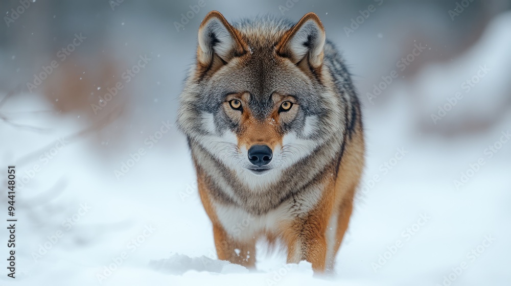 Wolf in a Winter Wonderland Wolf in a Winter Wonderland