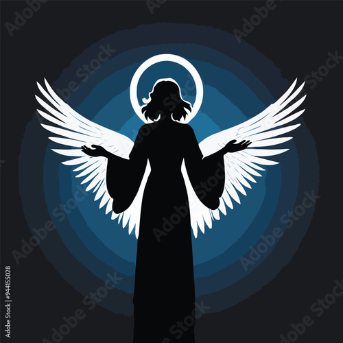 angel with cross