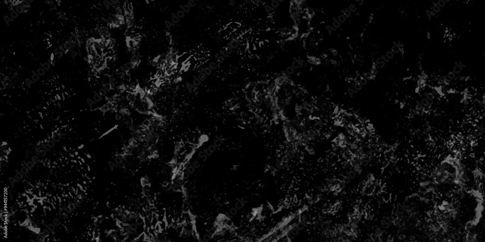 Fototapeta premium Abstract vector noise. Grunge texture splash paint black and white. Scratched grunge wall urban monochrome pattern. Small particles on in white light seamless gray flat stucco gray stone table.