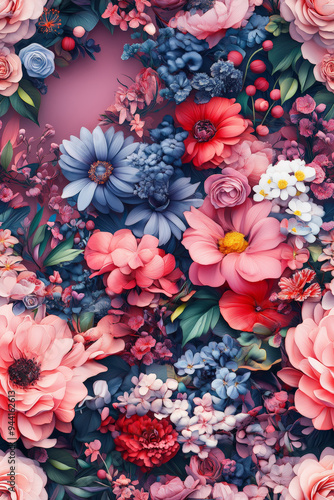 Wallpaper Mural Pattern design, Realistic anime style Torontodigital.ca