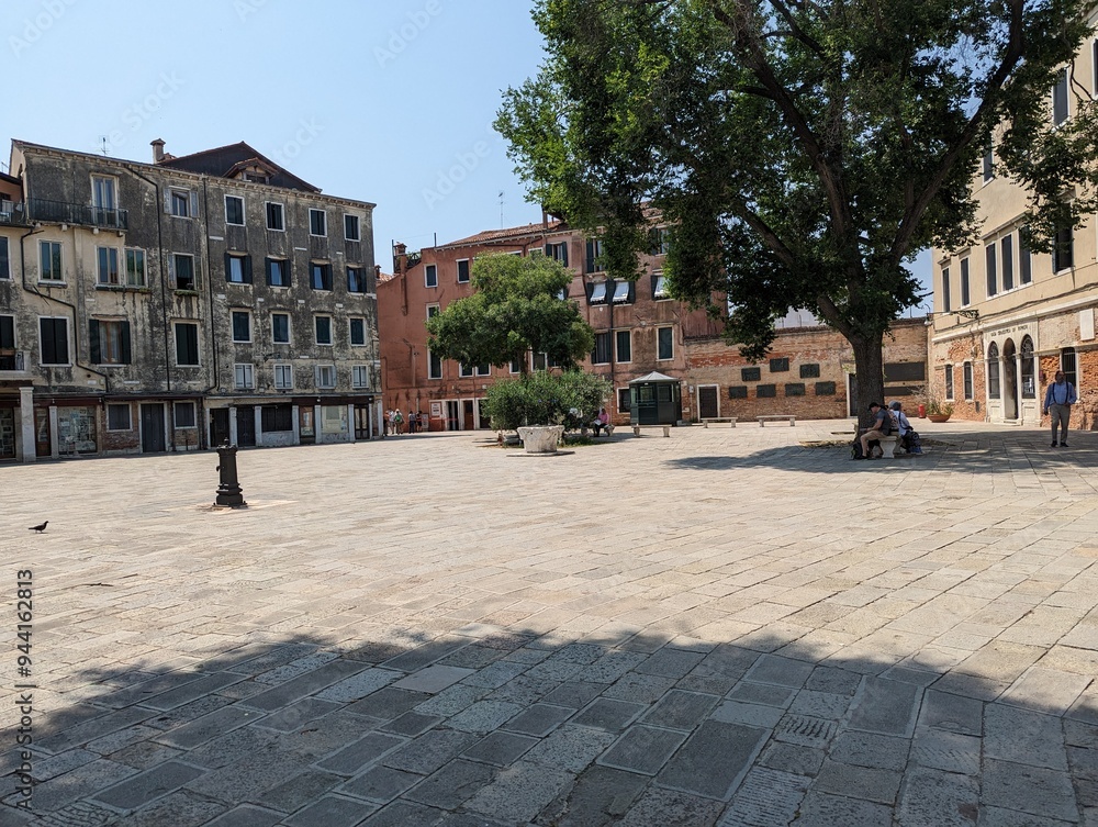 Fototapeta premium New Ghetto, Venice, Italy on 18-06-2023