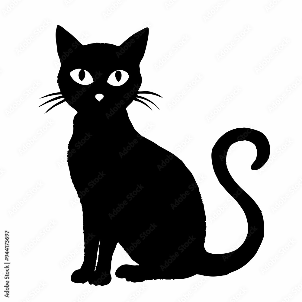 Halloween vector SVG Cut Files for Cricut, Cat Silhouette, Black Cat Svg, Spooky Svg Halloween vector SVG Cut Files for Cricut, Cat Silhouette, Black Cat Svg, Spooky Svg
