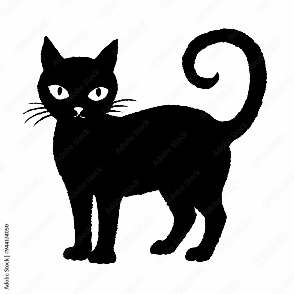 Halloween vector SVG Cut Files for Cricut, Cat Silhouette, Black Cat Svg, Spooky Svg Halloween vector SVG Cut Files for Cricut, Cat Silhouette, Black Cat Svg, Spooky Svg