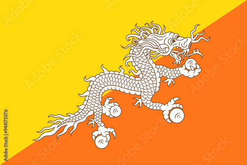 Flag of Bhutan