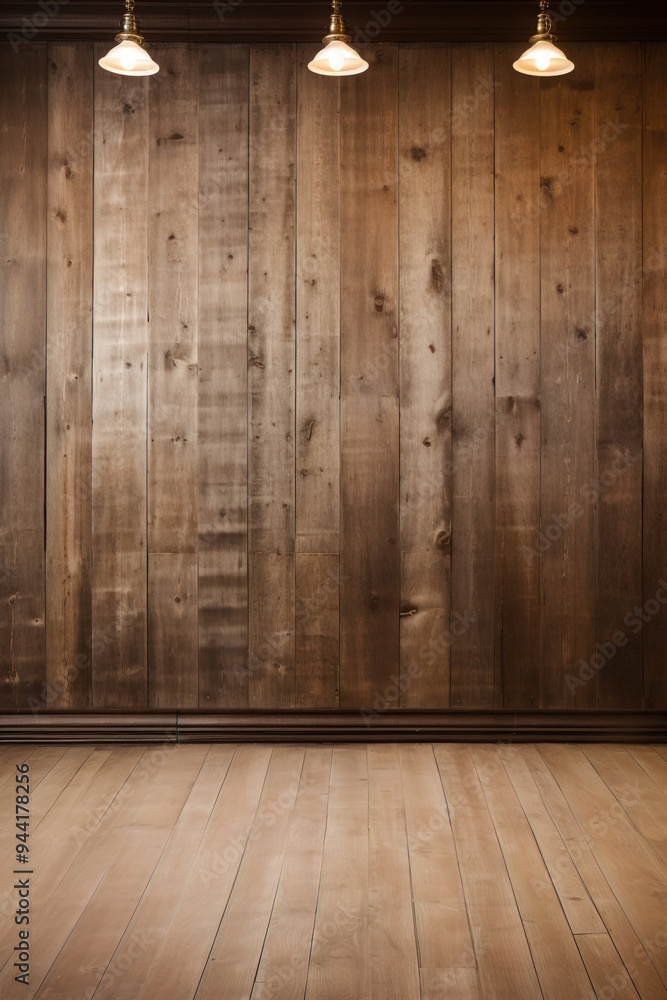 Rustic Wooden Wall and Floor Interior Design Rustic Wooden Wall and Floor Interior Design