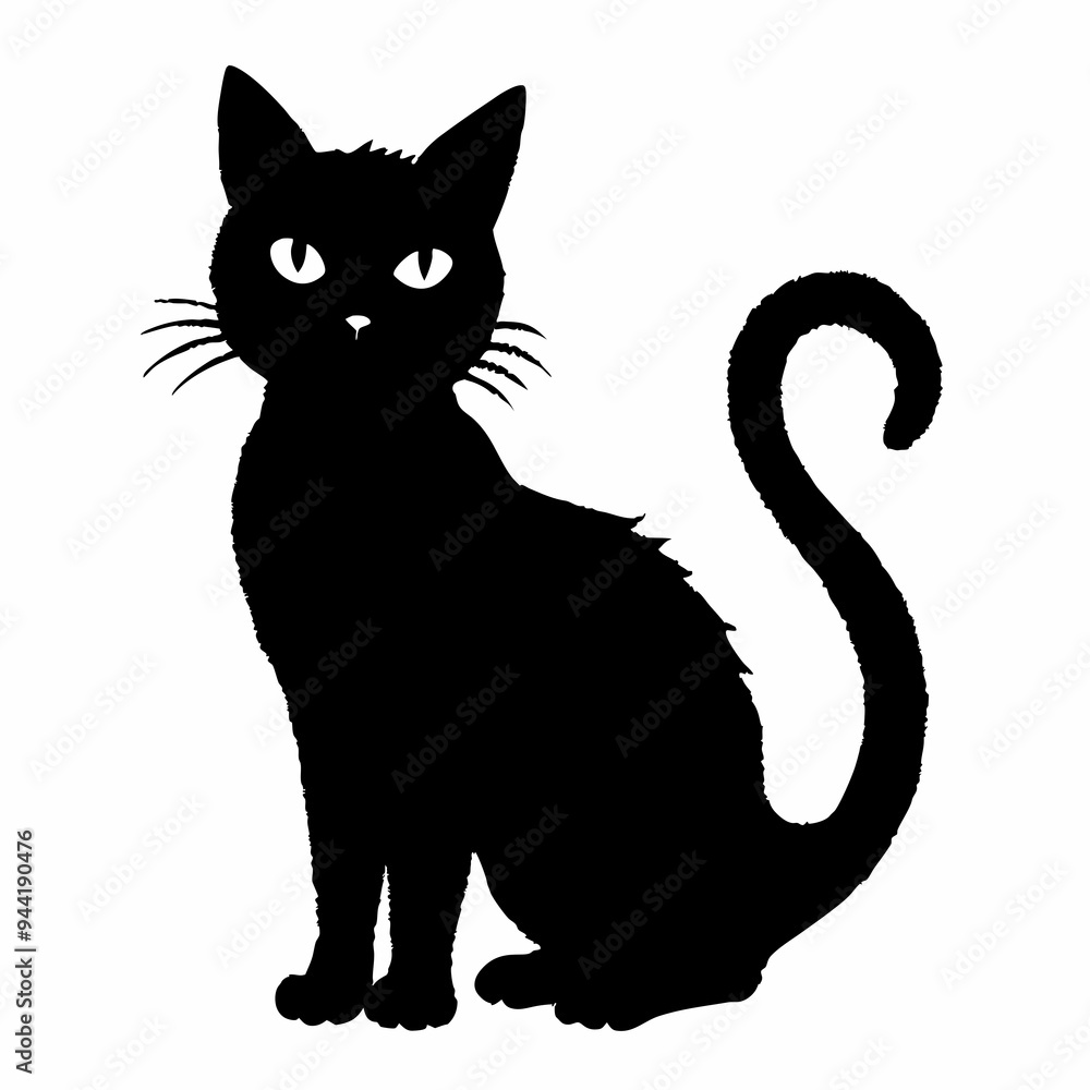 Halloween vector SVG Cut Files for Cricut, Cat Silhouette, Black Cat Svg, Spooky Svg Halloween vector SVG Cut Files for Cricut, Cat Silhouette, Black Cat Svg, Spooky Svg