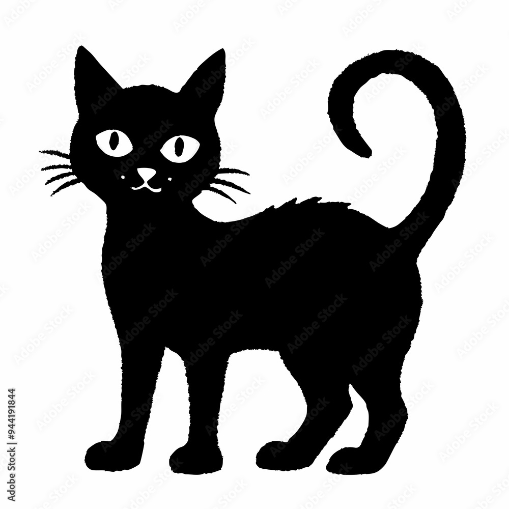 Halloween vector SVG Cut Files for Cricut, Cat Silhouette, Black Cat Svg, Spooky Svg Halloween vector SVG Cut Files for Cricut, Cat Silhouette, Black Cat Svg, Spooky Svg