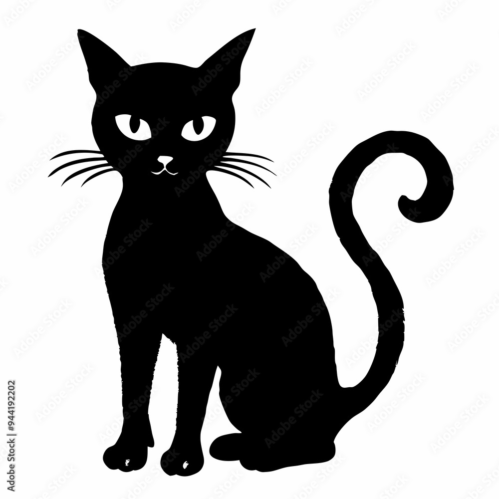 Halloween vector SVG Cut Files for Cricut, Cat Silhouette, Black Cat Svg, Spooky Svg Halloween vector SVG Cut Files for Cricut, Cat Silhouette, Black Cat Svg, Spooky Svg