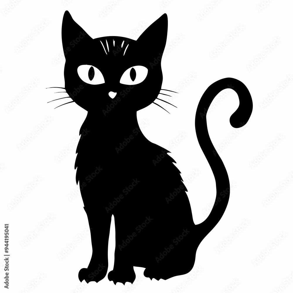 Halloween Cat Bundle Cut File, Cat Witch Svg, Clipart, Vector SVG Halloween Cat Bundle Cut File, Cat Witch Svg, Clipart, Vector SVG