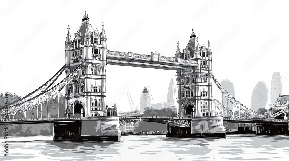 Obraz premium Tower Bridge London