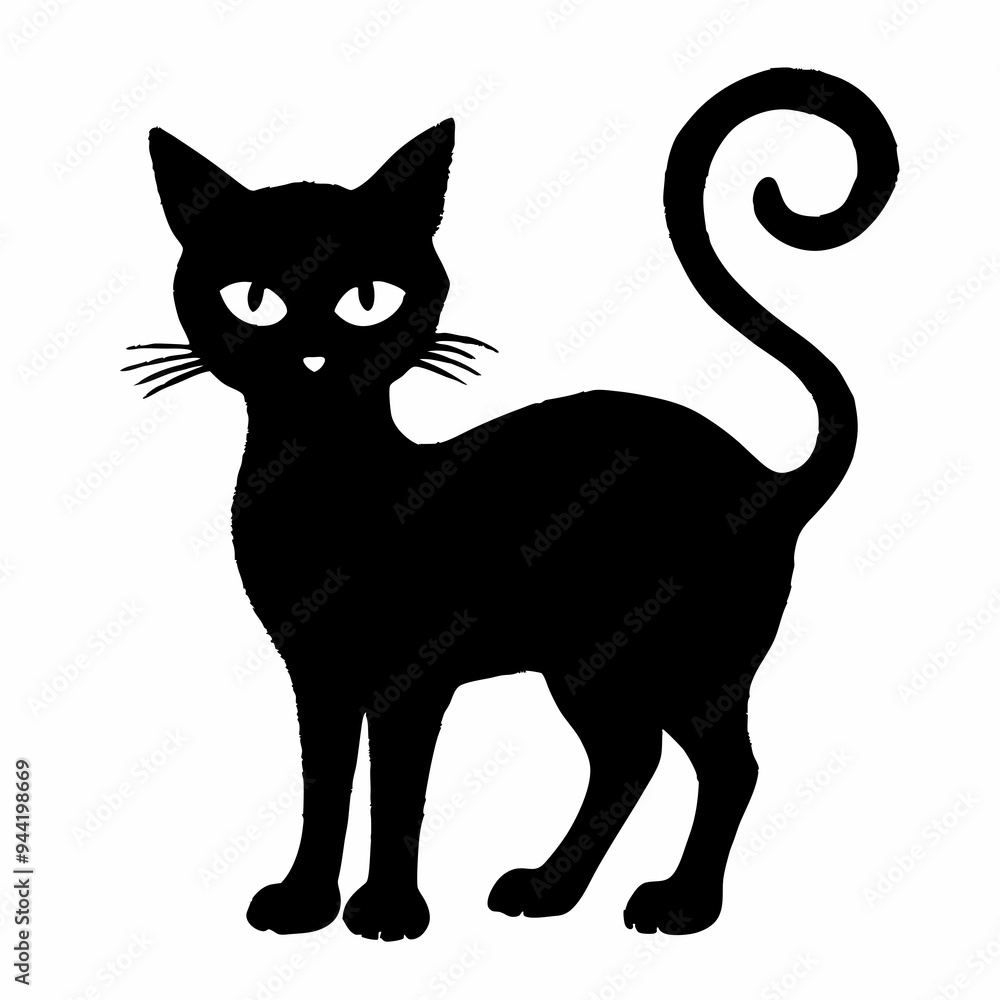 Halloween vector SVG Cut Files for Cricut, Cat Silhouette, Black Cat Svg, Spooky Svg Halloween vector SVG Cut Files for Cricut, Cat Silhouette, Black Cat Svg, Spooky Svg