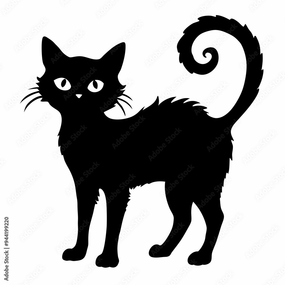 Halloween vector SVG Cut Files for Cricut, Cat Silhouette, Black Cat Svg, Spooky Svg Halloween vector SVG Cut Files for Cricut, Cat Silhouette, Black Cat Svg, Spooky Svg