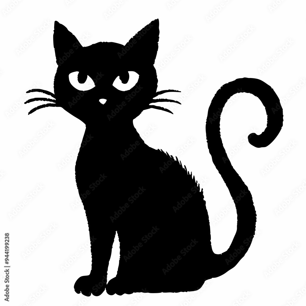 Halloween vector SVG Cut Files for Cricut, Cat Silhouette, Black Cat Svg, Spooky Svg Halloween vector SVG Cut Files for Cricut, Cat Silhouette, Black Cat Svg, Spooky Svg