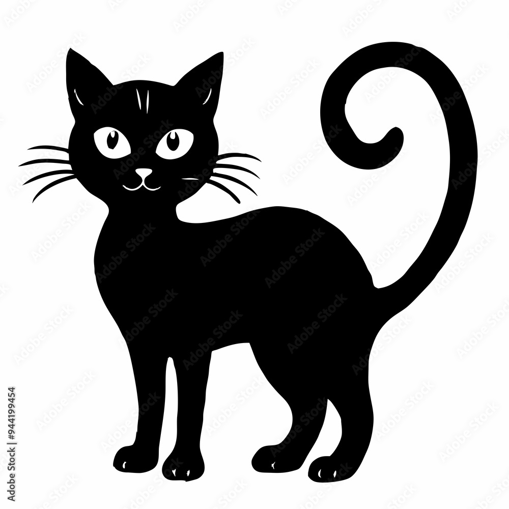 Halloween vector SVG Cut Files for Cricut, Cat Silhouette, Black Cat Svg, Spooky Svg Halloween vector SVG Cut Files for Cricut, Cat Silhouette, Black Cat Svg, Spooky Svg