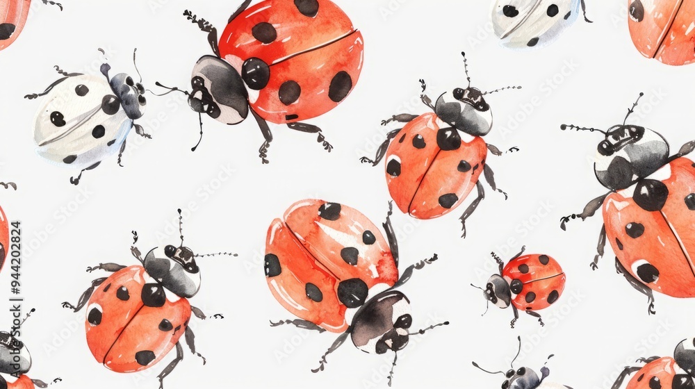 Ladybugs background Ladybugs background