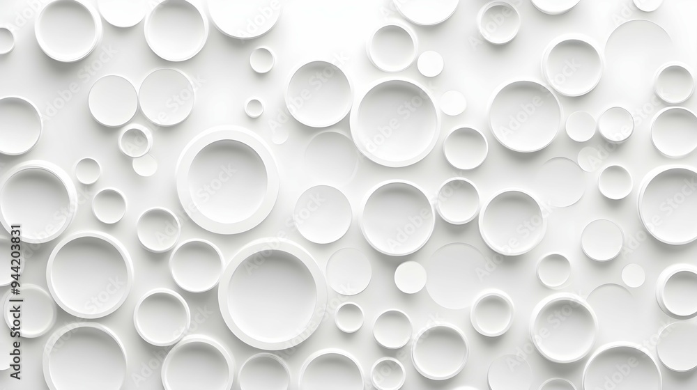 Layered scattered white circle or cylinder dots background wallpaper banner pattern Layered scattered white circle or cylinder dots background wallpaper banner pattern