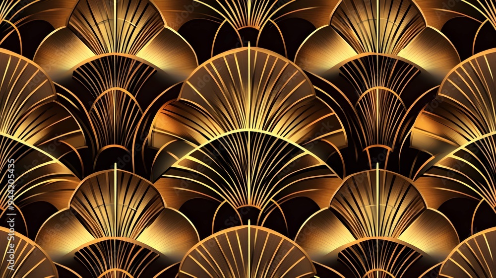 Luxury golden wallpaper. Art Deco Pattern, Vip invitation background texture for print, fabric, packaging design, invite. Luxury golden wallpaper. Art Deco Pattern, Vip invitation background texture for print, fabric, packaging design, invite.