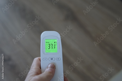 Wallpaper Mural Zoom In: Decoding Thermometer Readings, The Significance of 37 Degrees Celsius, fever, flu, disease Torontodigital.ca