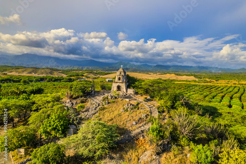 Vista aerea del santuario san martin de porres bani repoublica dominicana