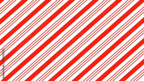Seamless pattern with candy cane stripes. Christmas background.