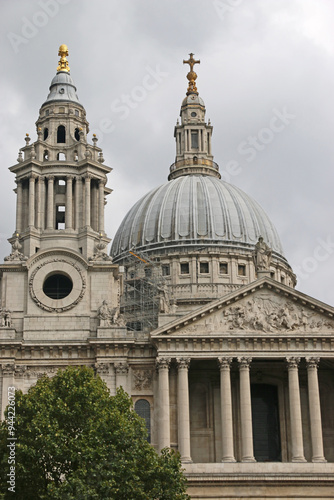 Exterior of St Paul's Cathedral, London 