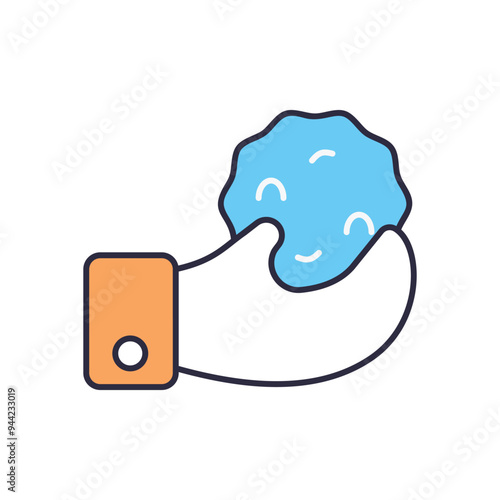 Snowball Fight vector icon